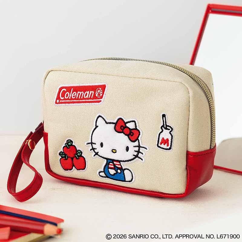 HELLO KITTY×Coleman收納包